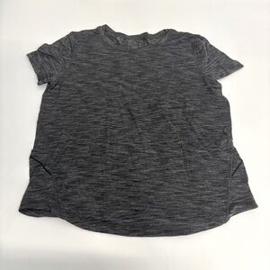 Lululemon Heather, grey short sleeve shirt